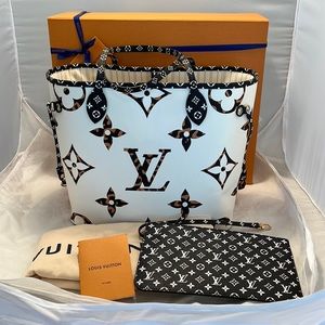 Louis Vuitton Neverfull MM Jungle Giant